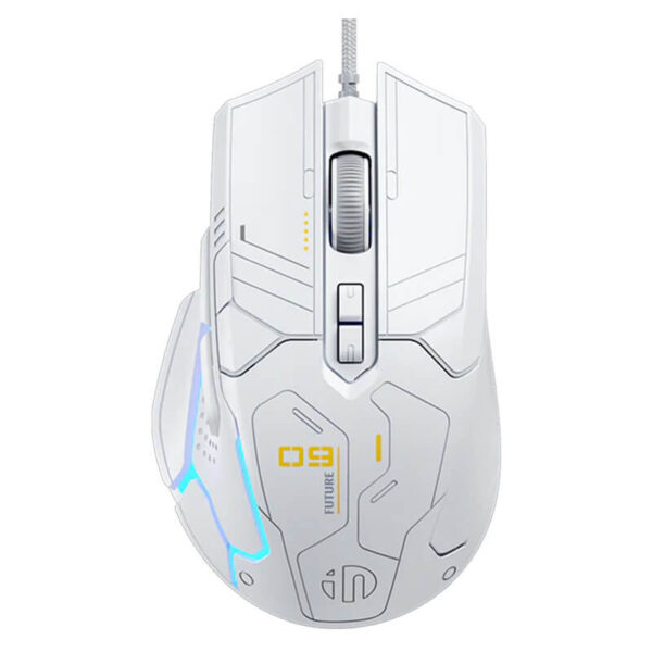 AI-Enhanced Design Gaming Mouse – Ultra-Lightweight 75g, 6 Buttons, RGB Lighting, 1000Hz Polling Rate, Customizable DPI 1200-12800 - Image 2