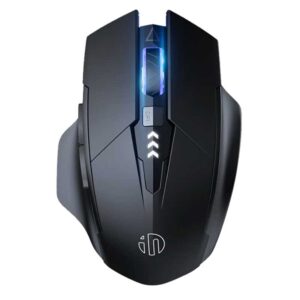 Wireless Silent Mouse 2.4G + Bluetooth 5.0, DPI 800-2400, 500mAh Mouse for Laptop, PC, Mac (A1/F1/F1 Pro Versions)