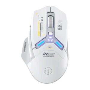 Gaming Mouse with game Chips, 1K Polling Rate, 10000 DPI, and 3 Connection Modes (Wired, 2.4G Wireless, Bluetooth)
