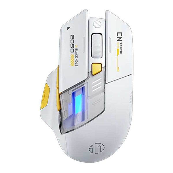 Mecha Style Wireless Mouse – Bluetooth 5.0 & wireless 2.4G Rechargeable Silent Ergonomic Mouse Type-C Charging, 5 DPI Levels - Image 2