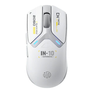 Ultimate Performance Gaming Mouse with KP950B Chip, 8K Receiver, PAW3395 Sensor, and Tri-Mode Connection (Wired, 2.4G Wireless, Bluetooth)