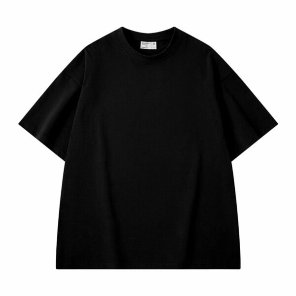 300gsm Oversize Drop Shoulder T-Shirts Men - Image 2
