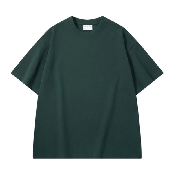 300gsm Oversize Drop Shoulder T-Shirts Men - Image 3