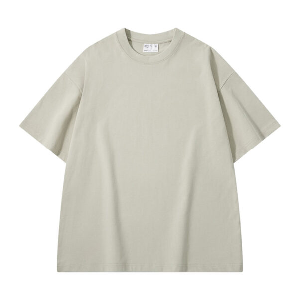 300gsm Oversize Drop Shoulder T-Shirts Men - Image 5