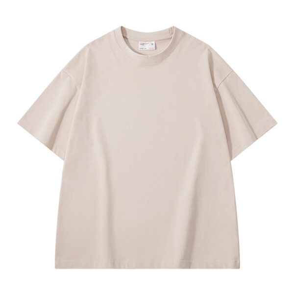 300gsm Oversize Drop Shoulder T-Shirts Men - Image 6