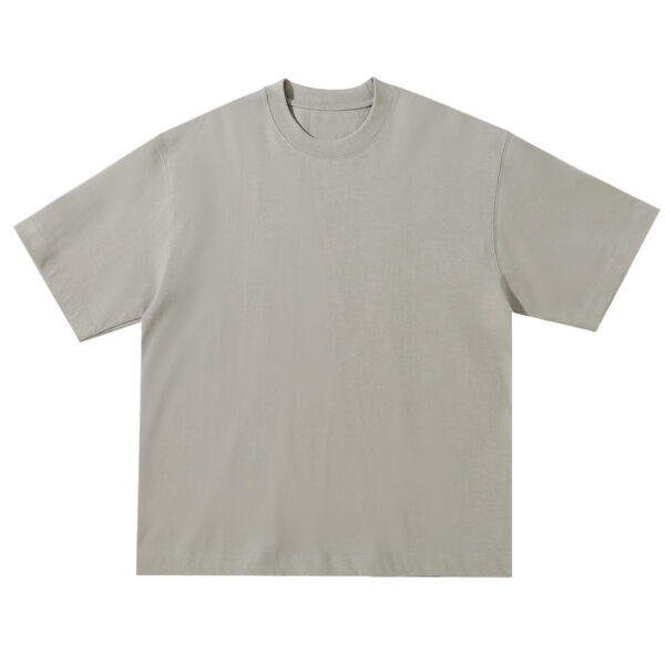 330gsm Heavyweight Cotton T-shirts Men 7 Colors - Image 6