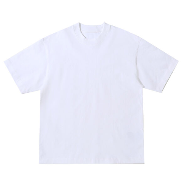 330gsm Heavyweight Cotton T-shirts Men 7 Colors - Image 2