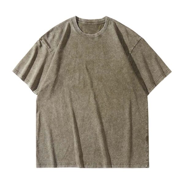 Vintage Wash T-shirts Wholesale 230GSM 100% Cotton - Image 2