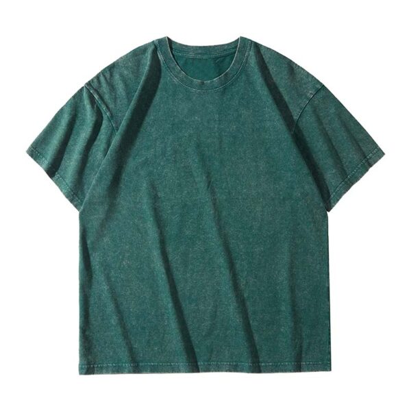 Vintage Wash T-shirts Wholesale 230GSM 100% Cotton - Image 5