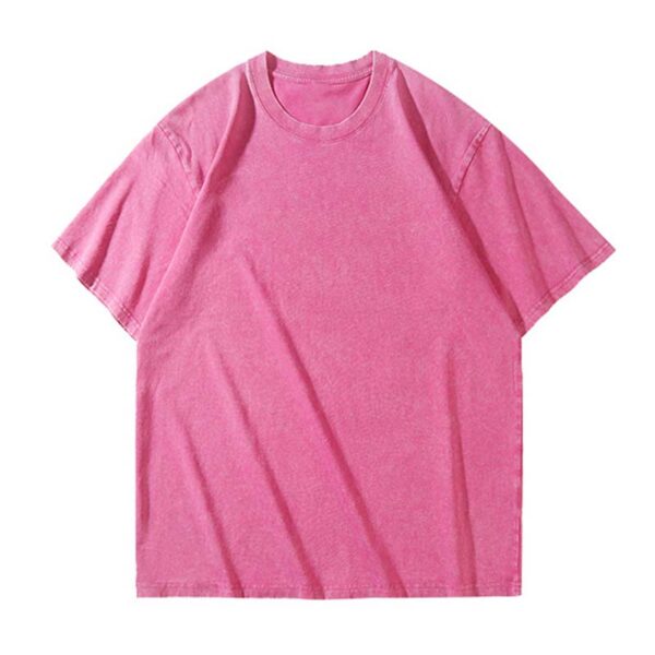 Vintage Wash T-shirts Wholesale 230GSM 100% Cotton - Image 6