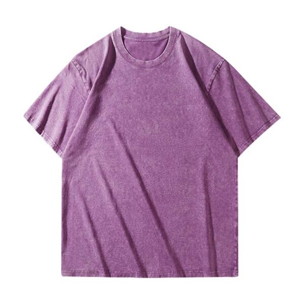 Vintage Wash T-shirts Wholesale 230GSM 100% Cotton - Image 7